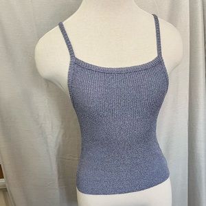 Absolutely creative collection purple tank top size Small vintage [A-40]